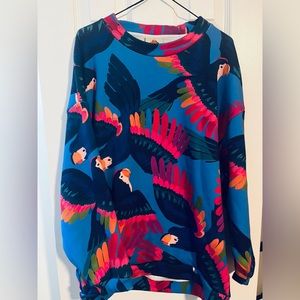 Farm Rio Macaws Sweatshirt